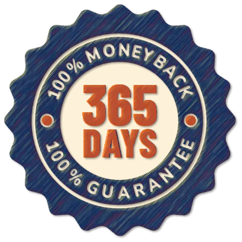 Spartamax 365-Day Guarantee Seal